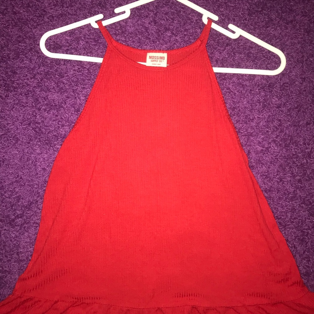 Mossimo - Red Flowy Tank